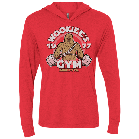 T-Shirts Vintage Red / X-Small Kashyyyk Gym Triblend Long Sleeve Hoodie Tee