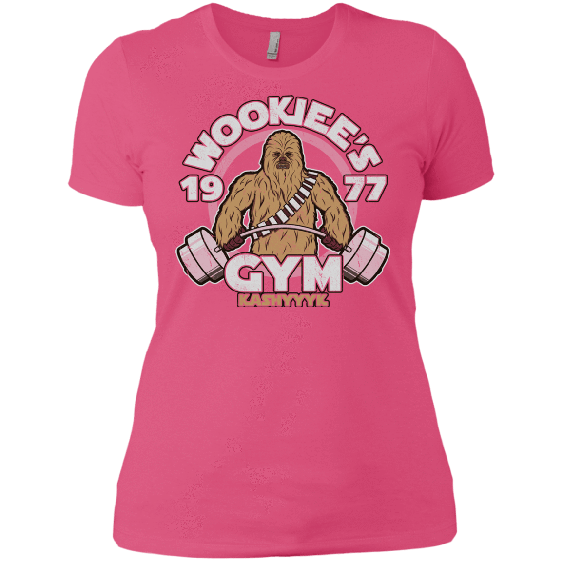T-Shirts Hot Pink / X-Small Kashyyyk Gym Women's Premium T-Shirt