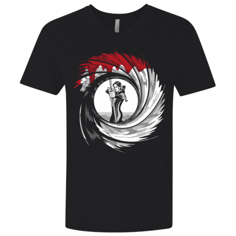 T-Shirts Black / X-Small Kat Shot Men's Premium V-Neck