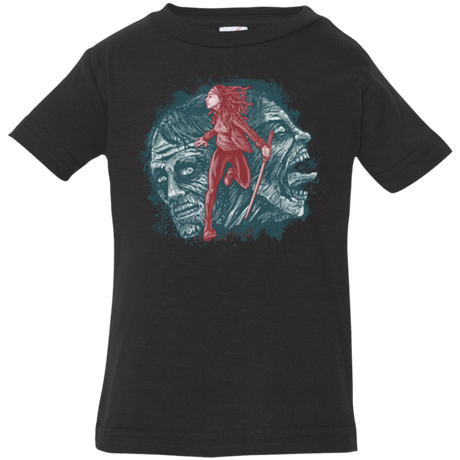 T-Shirts Black / 6 Months Katana Girl Infant Premium T-Shirt