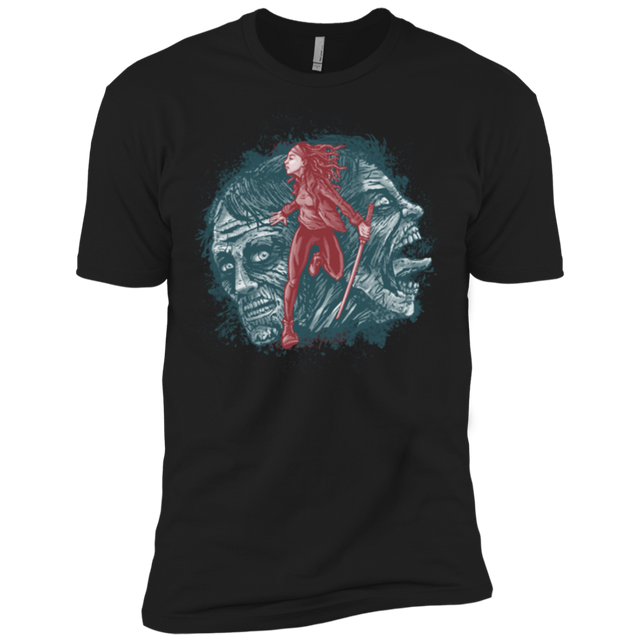 T-Shirts Black / X-Small Katana Girl Men's Premium T-Shirt