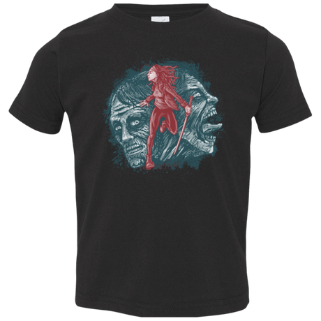 T-Shirts Black / 2T Katana Girl Toddler Premium T-Shirt