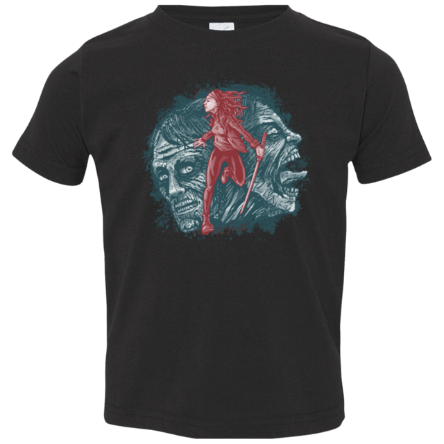 T-Shirts Black / 2T Katana Girl Toddler Premium T-Shirt