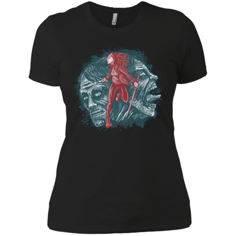 T-Shirts Black / X-Small Katana Girl Women's Premium T-Shirt