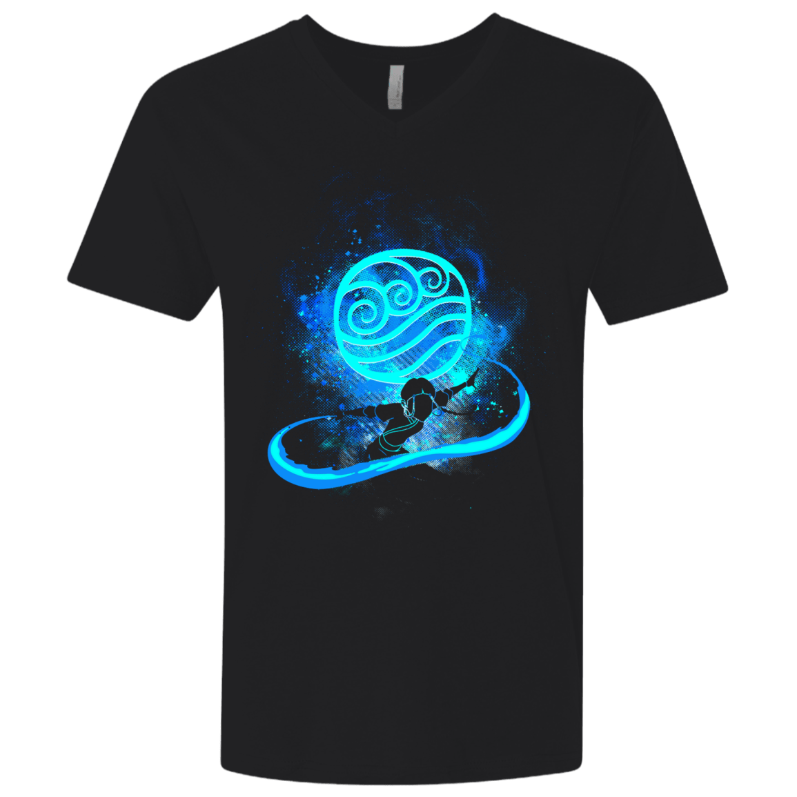 T-Shirts Black / X-Small Katara Art Men's Premium V-Neck