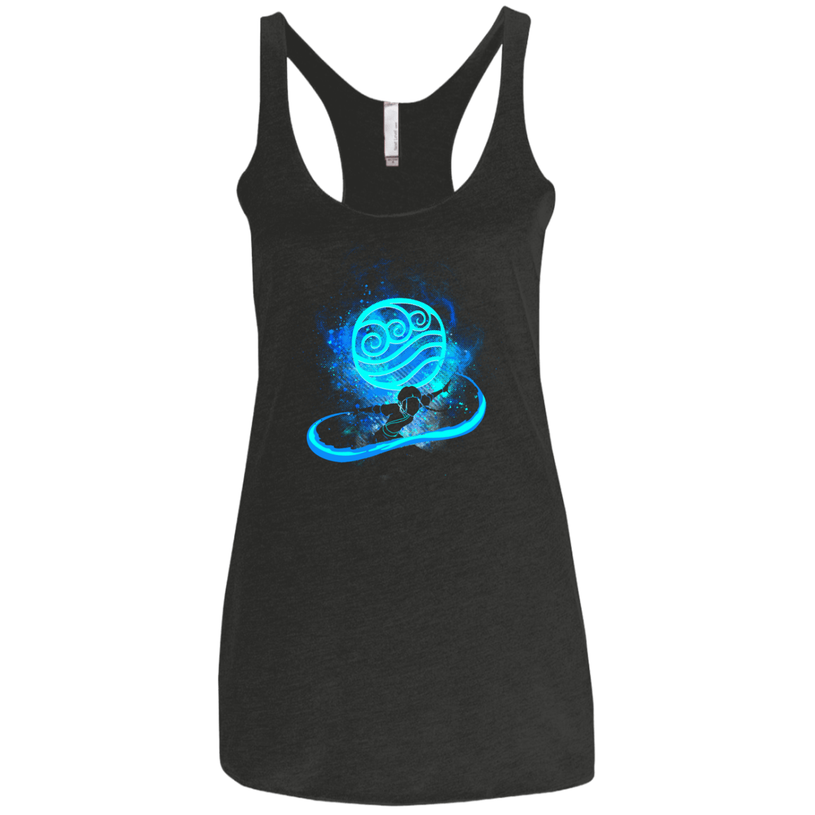 T-Shirts Vintage Black / X-Small Katara Art Women's Triblend Racerback Tank