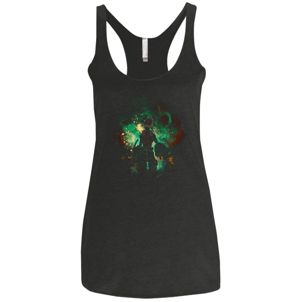 T-Shirts Vintage Black / X-Small KATSUKI ART Women's Triblend Racerback Tank