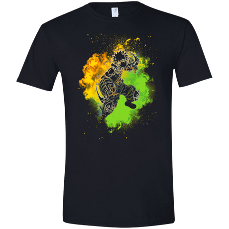 T-Shirts Black / X-Small Katsuki Soul Men's Semi-Fitted Softstyle