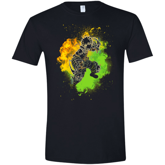T-Shirts Black / X-Small Katsuki Soul Men's Semi-Fitted Softstyle