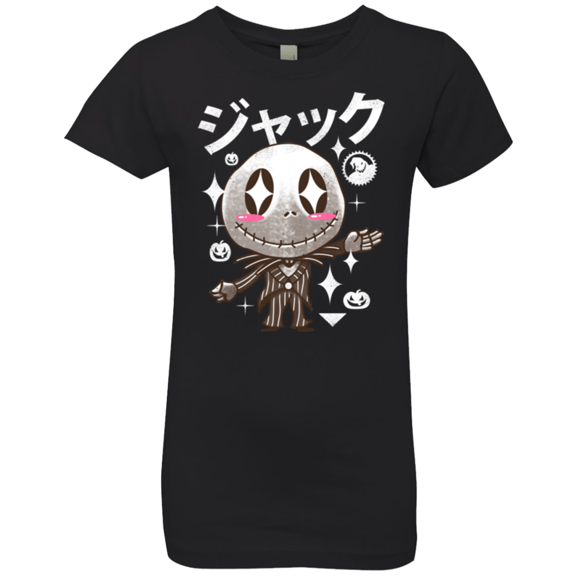 T-Shirts Black / YXS Kawaii Before Christmas Girls Premium T-Shirt