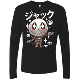 T-Shirts Black / Small Kawaii Before Christmas Men's Premium Long Sleeve