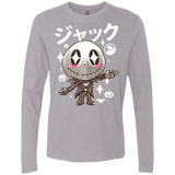 T-Shirts Heather Grey / Small Kawaii Before Christmas Men's Premium Long Sleeve