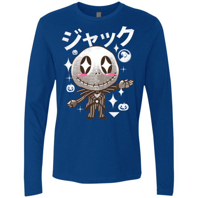 T-Shirts Royal / Small Kawaii Before Christmas Men's Premium Long Sleeve
