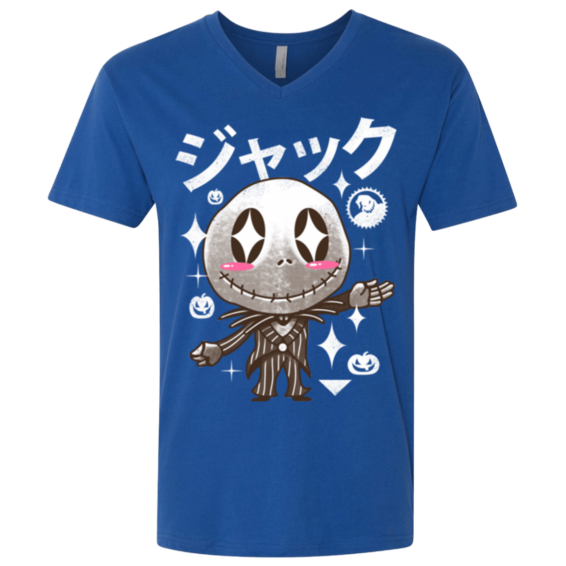 T-Shirts Royal / X-Small Kawaii Before Christmas Men's Premium V-Neck