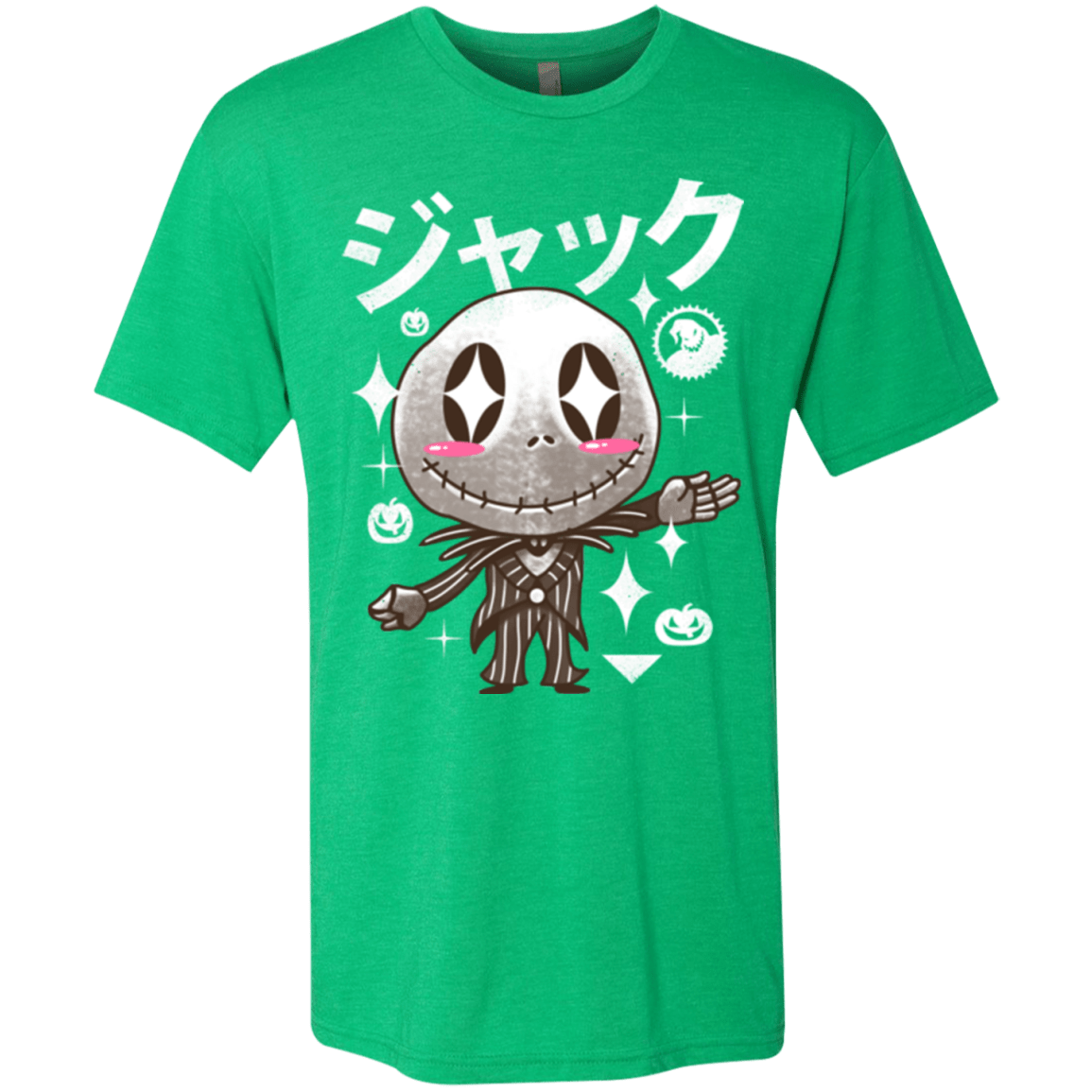 T-Shirts Envy / Small Kawaii Before Christmas Men's Triblend T-Shirt