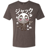 T-Shirts Macchiato / Small Kawaii Before Christmas Men's Triblend T-Shirt