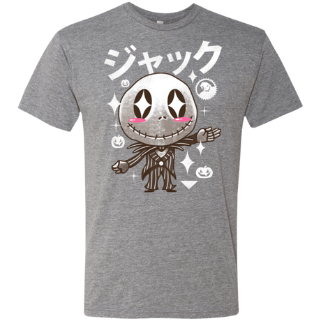 T-Shirts Premium Heather / Small Kawaii Before Christmas Men's Triblend T-Shirt