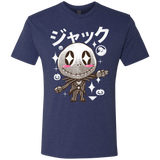 T-Shirts Vintage Navy / Small Kawaii Before Christmas Men's Triblend T-Shirt