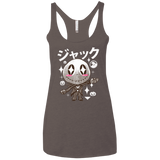 T-Shirts Macchiato / X-Small Kawaii Before Christmas Women's Triblend Racerback Tank
