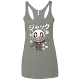T-Shirts Venetian Grey / X-Small Kawaii Before Christmas Women's Triblend Racerback Tank
