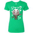 T-Shirts Envy / Small Kawaii Before Christmas Women's Triblend T-Shirt