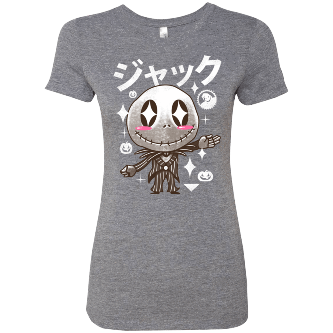 T-Shirts Premium Heather / Small Kawaii Before Christmas Women's Triblend T-Shirt