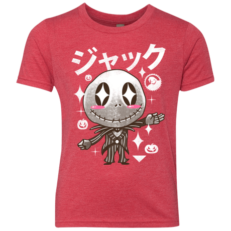 T-Shirts Vintage Red / YXS Kawaii Before Christmas Youth Triblend T-Shirt