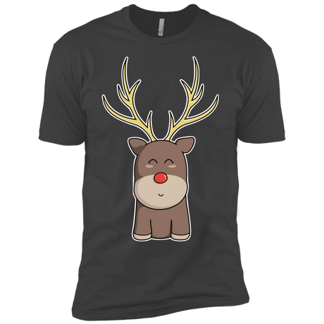 T-Shirts Heavy Metal / YXS Kawaii Christmas Reindeer Boys Premium T-Shirt