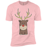 T-Shirts Light Pink / YXS Kawaii Christmas Reindeer Boys Premium T-Shirt