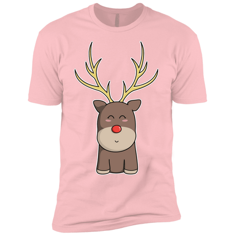 T-Shirts Light Pink / YXS Kawaii Christmas Reindeer Boys Premium T-Shirt