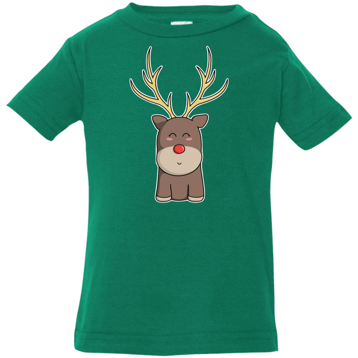 T-Shirts Kelly / 6 Months Kawaii Christmas Reindeer Infant Premium T-Shirt
