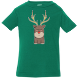 T-Shirts Kelly / 6 Months Kawaii Christmas Reindeer Infant Premium T-Shirt