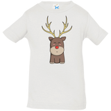 T-Shirts White / 6 Months Kawaii Christmas Reindeer Infant Premium T-Shirt