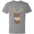 T-Shirts Premium Heather / S Kawaii Christmas Reindeer Men's Triblend T-Shirt
