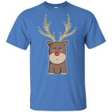 T-Shirts Iris / YXS Kawaii Christmas Reindeer Youth T-Shirt