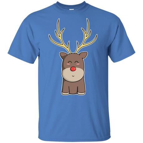 T-Shirts Iris / YXS Kawaii Christmas Reindeer Youth T-Shirt