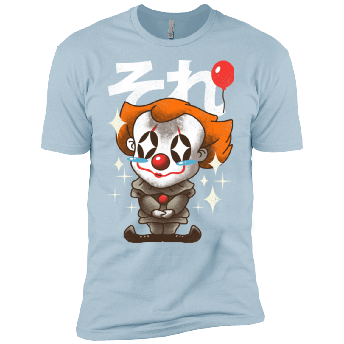 T-Shirts Light Blue / YXS Kawaii Clown Boys Premium T-Shirt