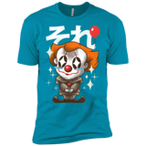 T-Shirts Turquoise / YXS Kawaii Clown Boys Premium T-Shirt