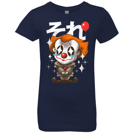 T-Shirts Midnight Navy / YXS Kawaii Clown Girls Premium T-Shirt