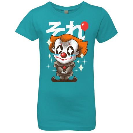 T-Shirts Tahiti Blue / YXS Kawaii Clown Girls Premium T-Shirt