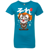 T-Shirts Turquoise / YXS Kawaii Clown Girls Premium T-Shirt