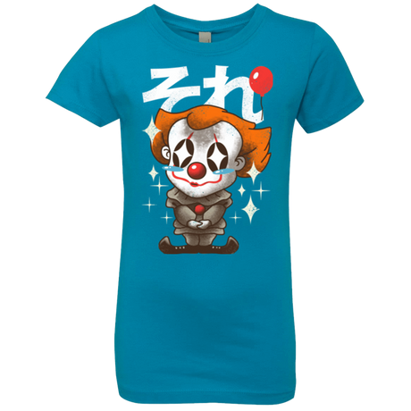 T-Shirts Turquoise / YXS Kawaii Clown Girls Premium T-Shirt