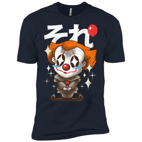 T-Shirts Midnight Navy / X-Small Kawaii Clown Men's Premium T-Shirt