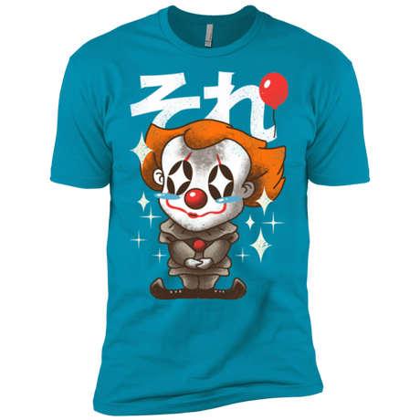 T-Shirts Turquoise / X-Small Kawaii Clown Men's Premium T-Shirt