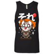 T-Shirts Black / Small Kawaii Clown Men's Premium Tank Top