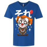 T-Shirts Royal / X-Small Kawaii Clown Men's Premium V-Neck