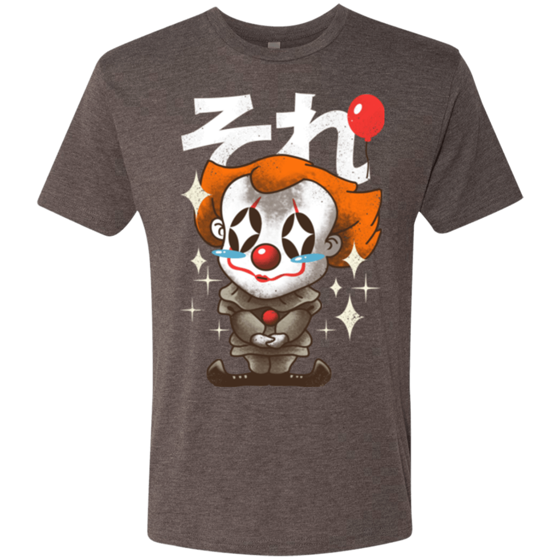 T-Shirts Macchiato / Small Kawaii Clown Men's Triblend T-Shirt