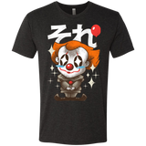 T-Shirts Vintage Black / Small Kawaii Clown Men's Triblend T-Shirt