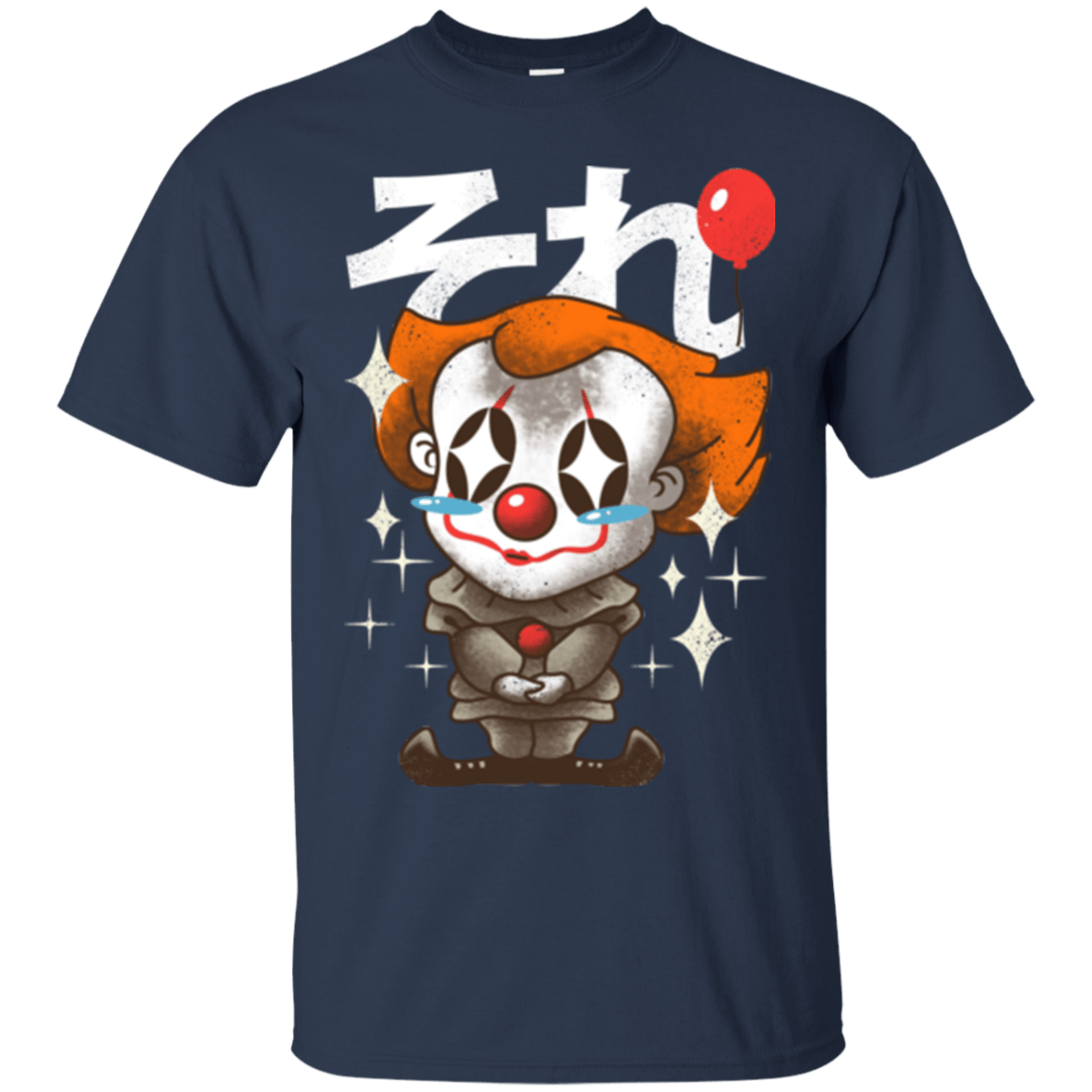 T-Shirts Navy / Small Kawaii Clown T-Shirt