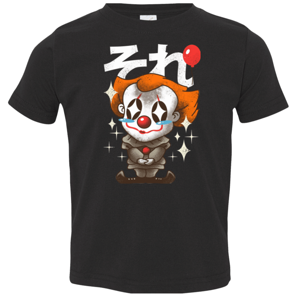 T-Shirts Black / 2T Kawaii Clown Toddler Premium T-Shirt